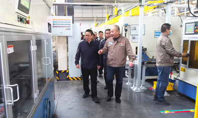 省委財經(jīng)辦調(diào)研組蒞臨甘肅海林中科科技股份，深入調(diào)研市場發(fā)展情況